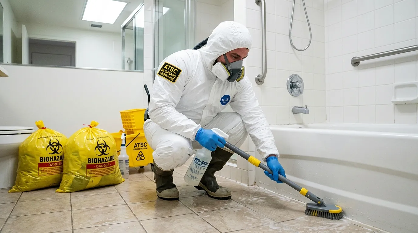 Decontamination equipment deployed for Blood Cleanup in Eltingville